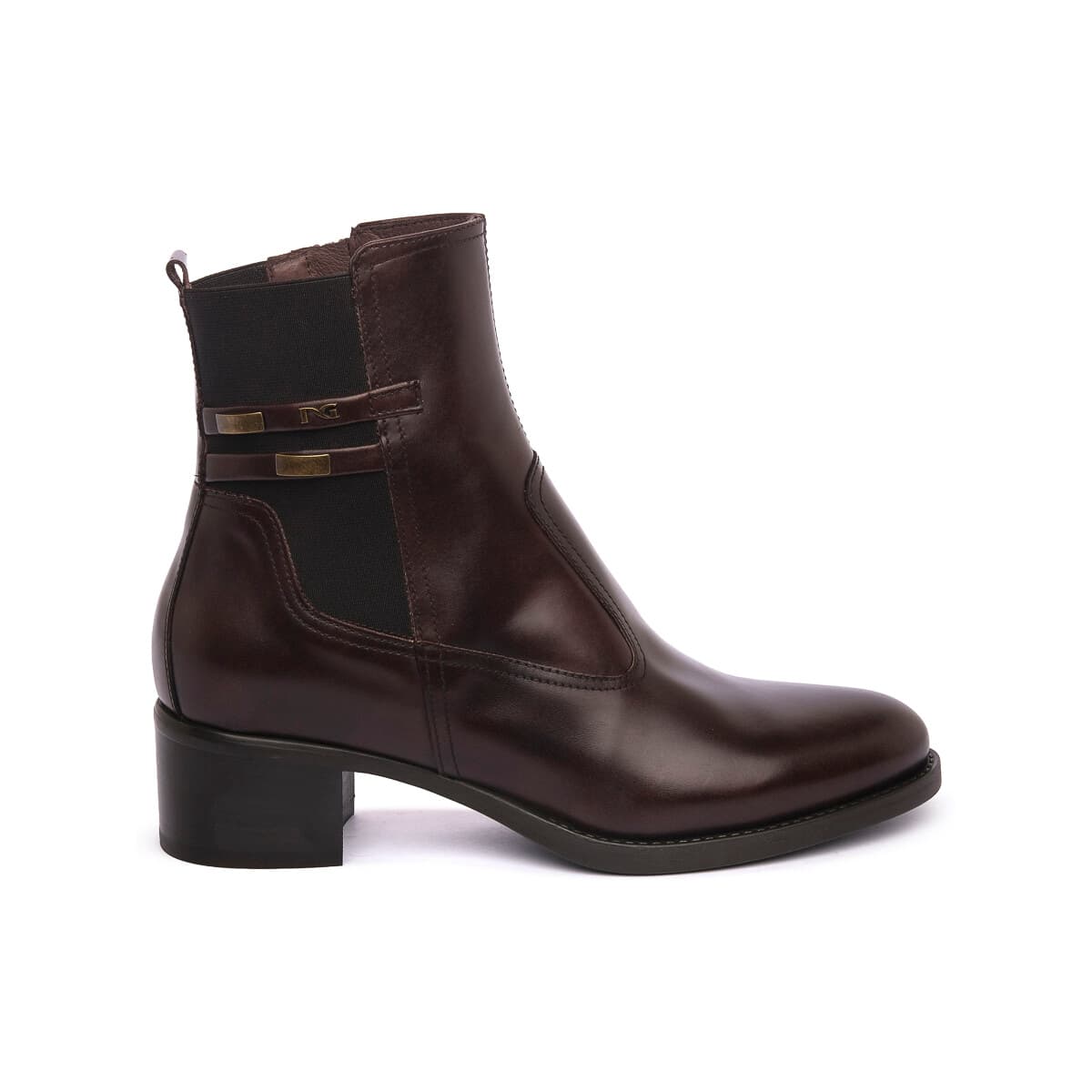 Μποτάκια/Low boots NeroGiardini NERO GIARDINI 300 MANOLETTE MORO