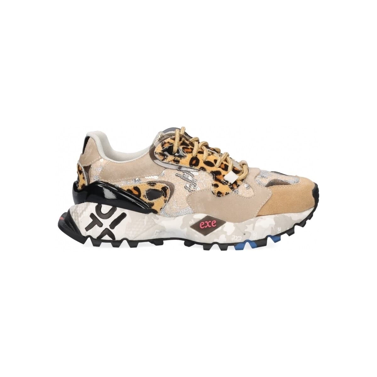 Sneakers Exé Shoes EXÉ 134-10 - Leopard/Taupe