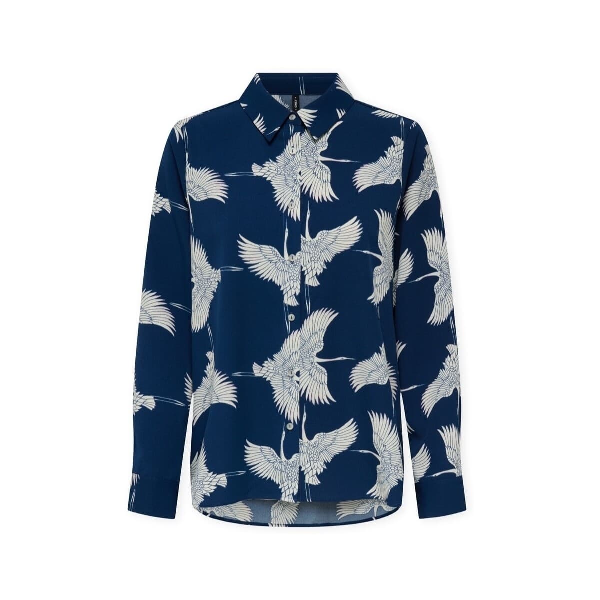 Πουκάμισο με μακριά μανίκια Only Nova Life Vis Shirt - Blue Dephts