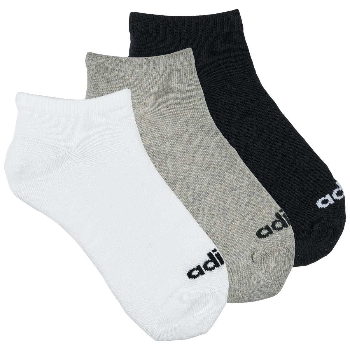 Κάλτσες adidas Thin Linear Low-Cut Socks 3 Pairs