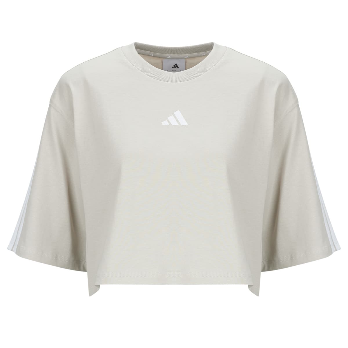 T-shirt με κοντά μανίκια adidas Essentials 3-Stripes Cotton Loose T-Shirt