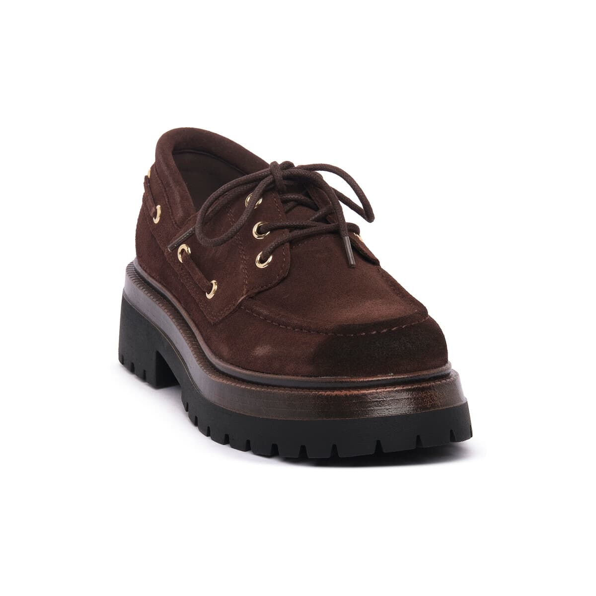 Boat shoes Steve Madden DETROIT BROWN SUEDE