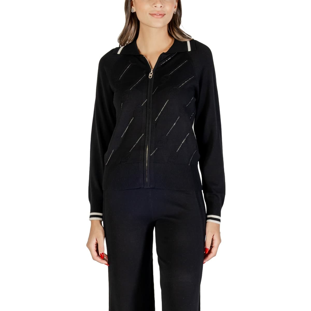 Μπουφάν / Ζακέτες Liu Jo ECS MAGLIA ZIPPATA M/L TF5032 MS63L