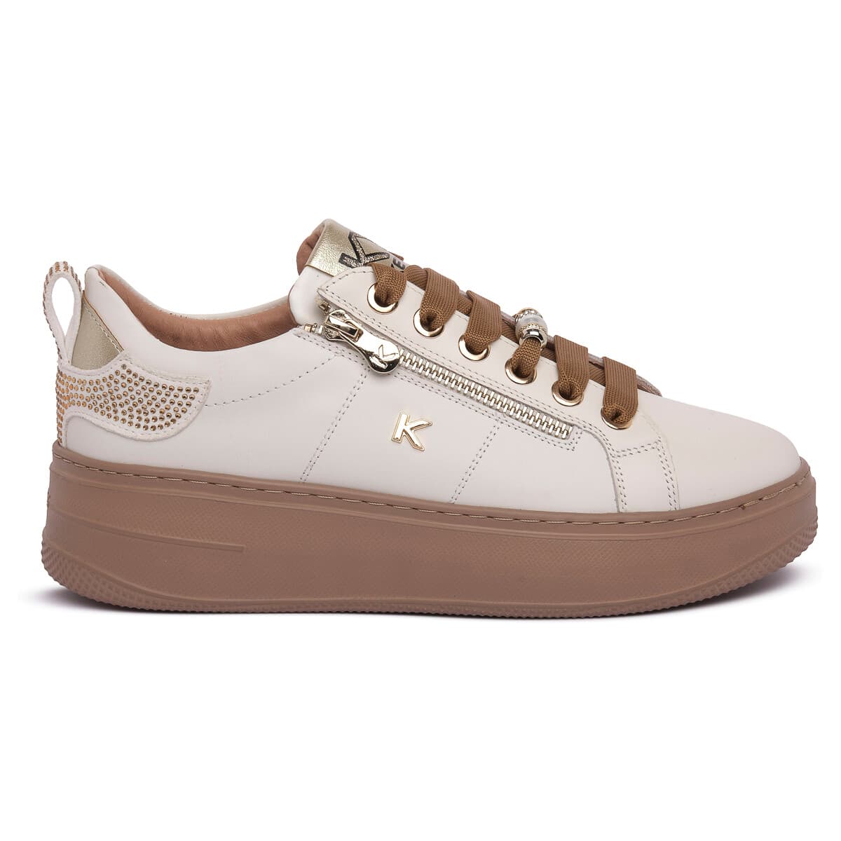 Xαμηλά Sneakers Keys WHITE VENUS