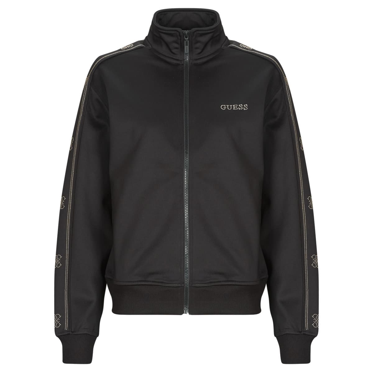 Ζακέτα Guess OCTAVIA HIGH NECK FULL-ZIP