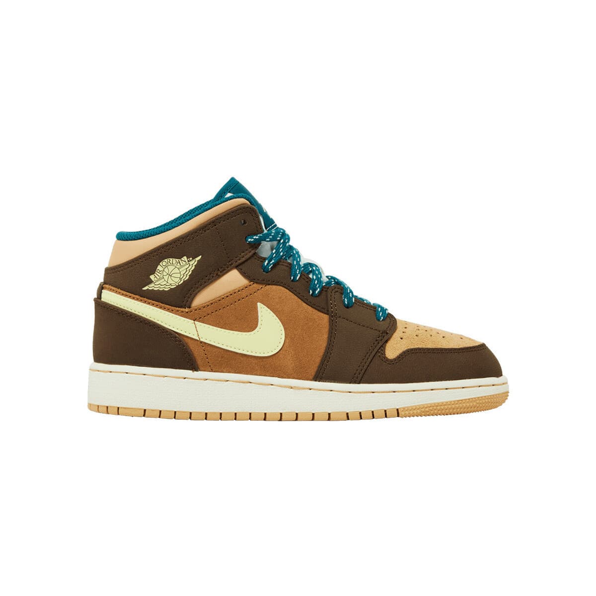 Ψηλά Sneakers Nike Jordan 1 Mid Cacao Wow (GS)