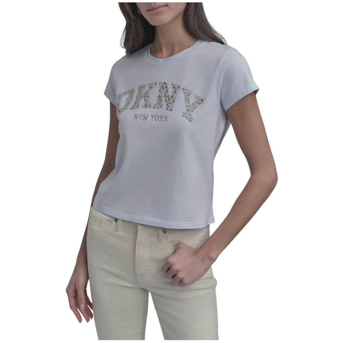T-shirt με κοντά μανίκια Dkny DJ5T1427 KOY