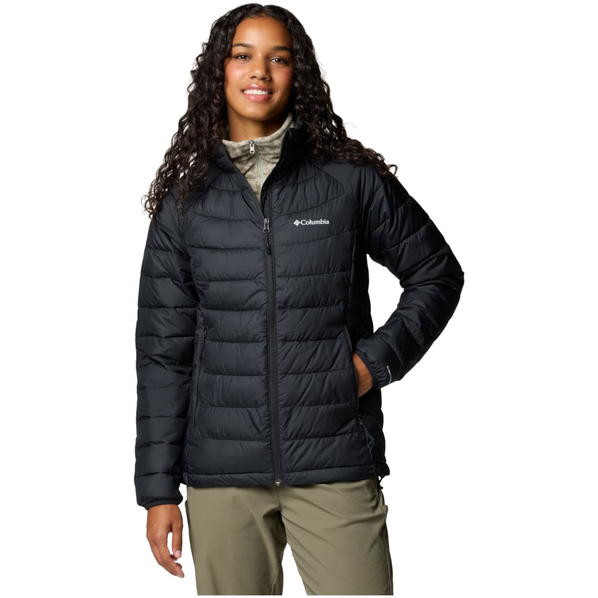 Χοντρό μπουφάν Columbia Powder Lite II Full Zip Jacket