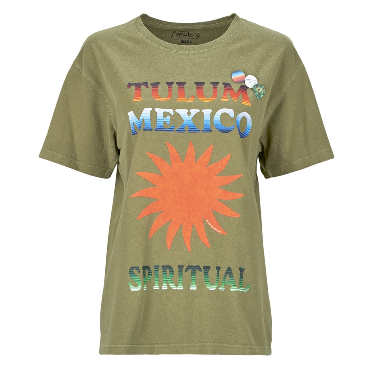 T-shirt με κοντά μανίκια Newtone TULUM TRACKER