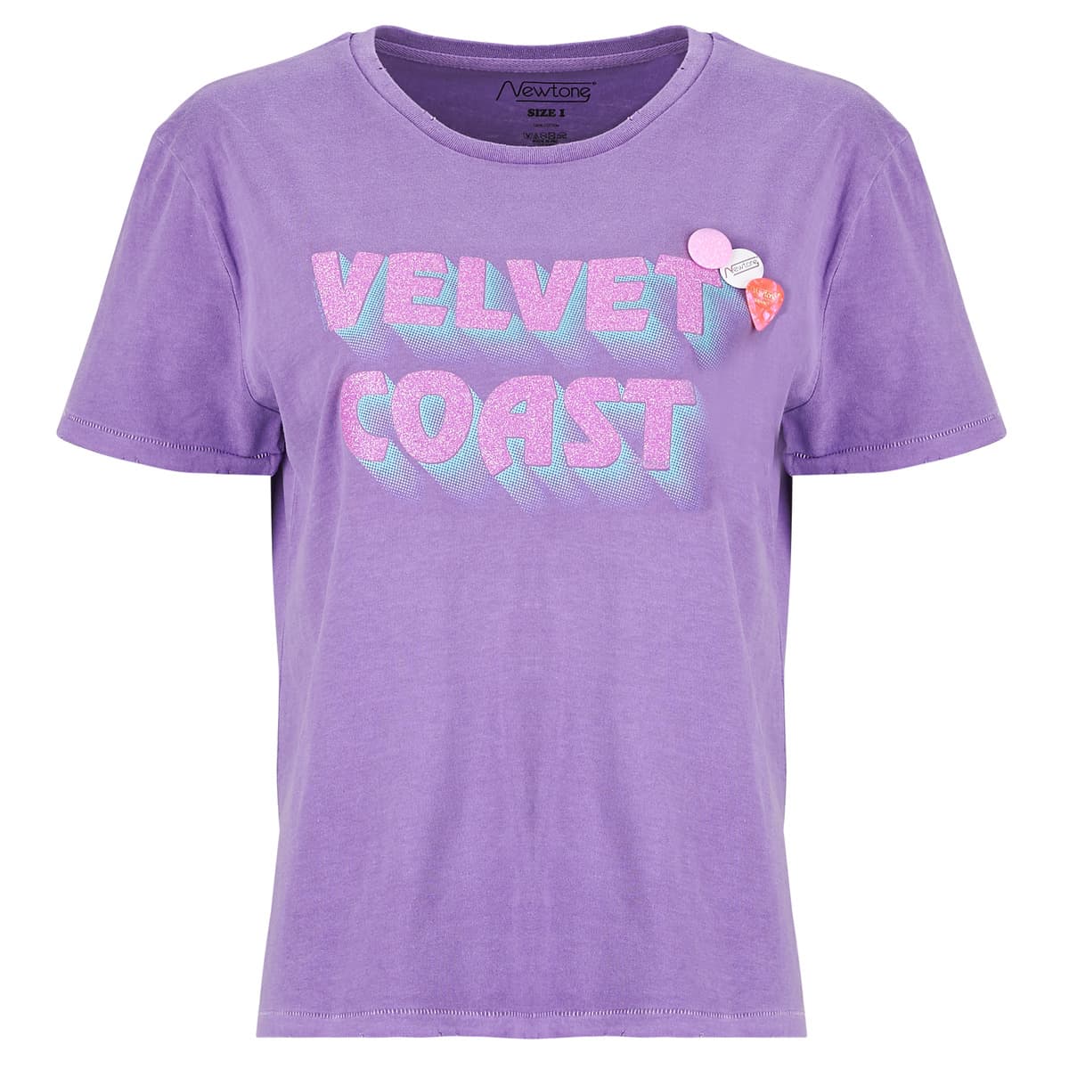 T-shirt με κοντά μανίκια Newtone MARINA STARLIGHT