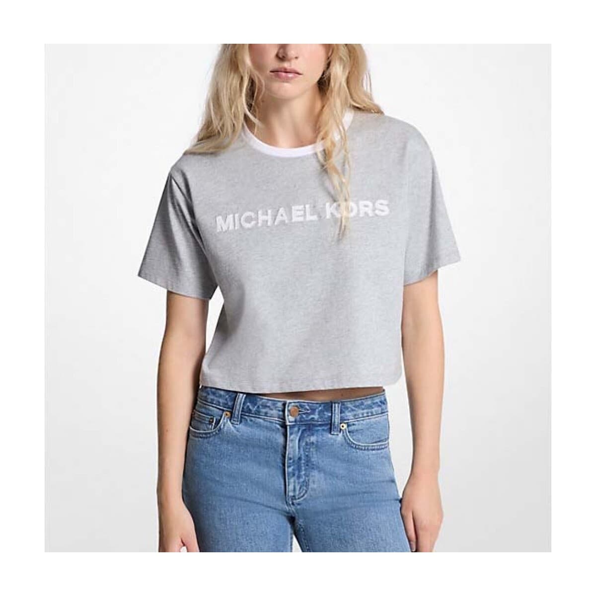 T-shirt με κοντά μανίκια MICHAEL Michael Kors MF551WN2ZU