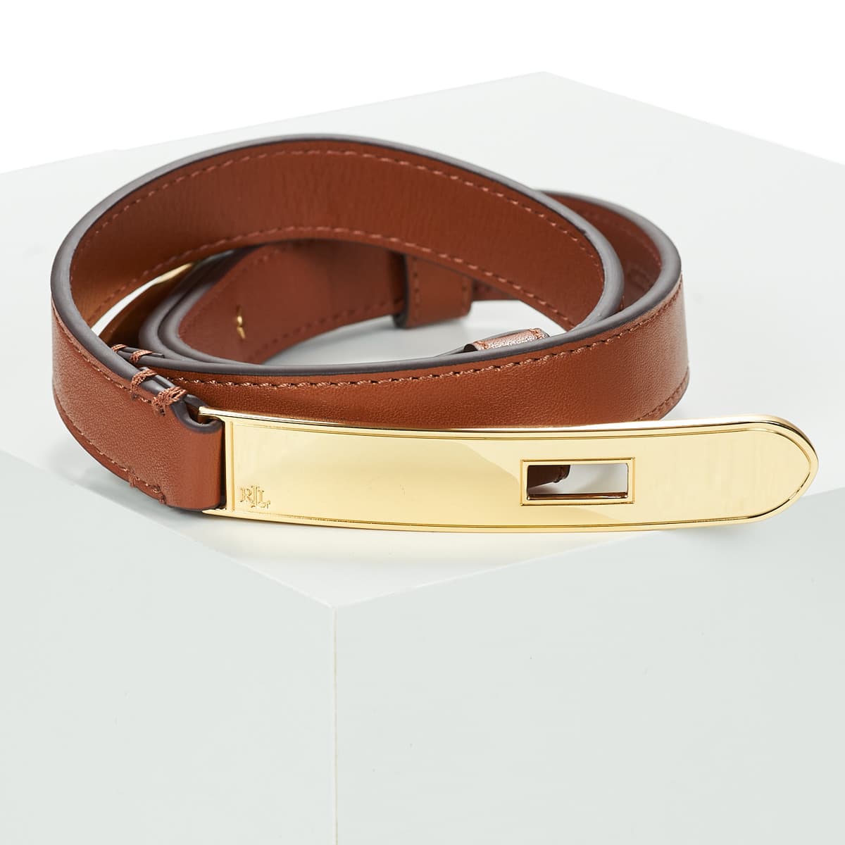 Ζώνη Lauren Ralph Lauren TRNLOCK-BELT-SKINNY