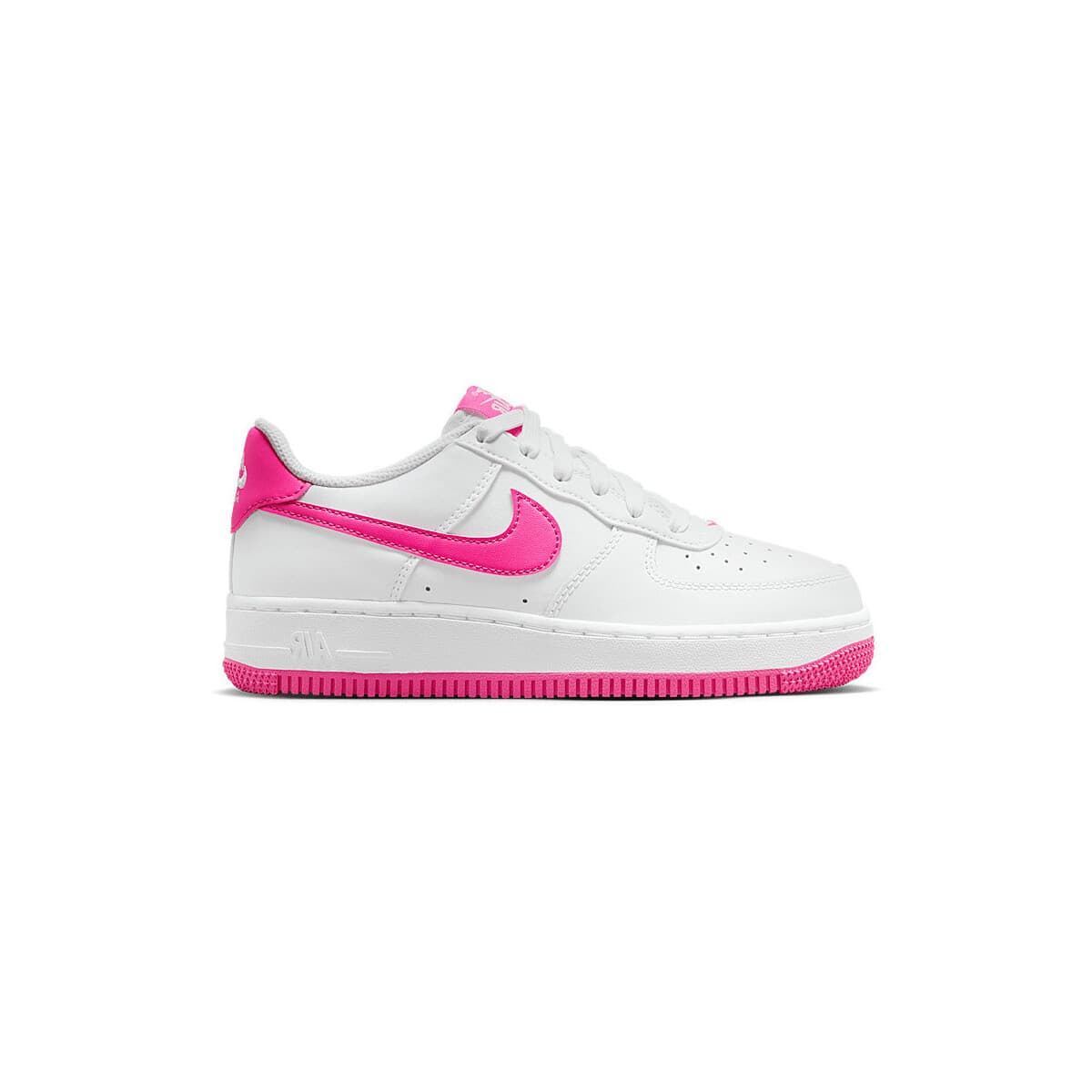 Xαμηλά Sneakers Nike Air Force 1 White Laser Fuchsia (GS)