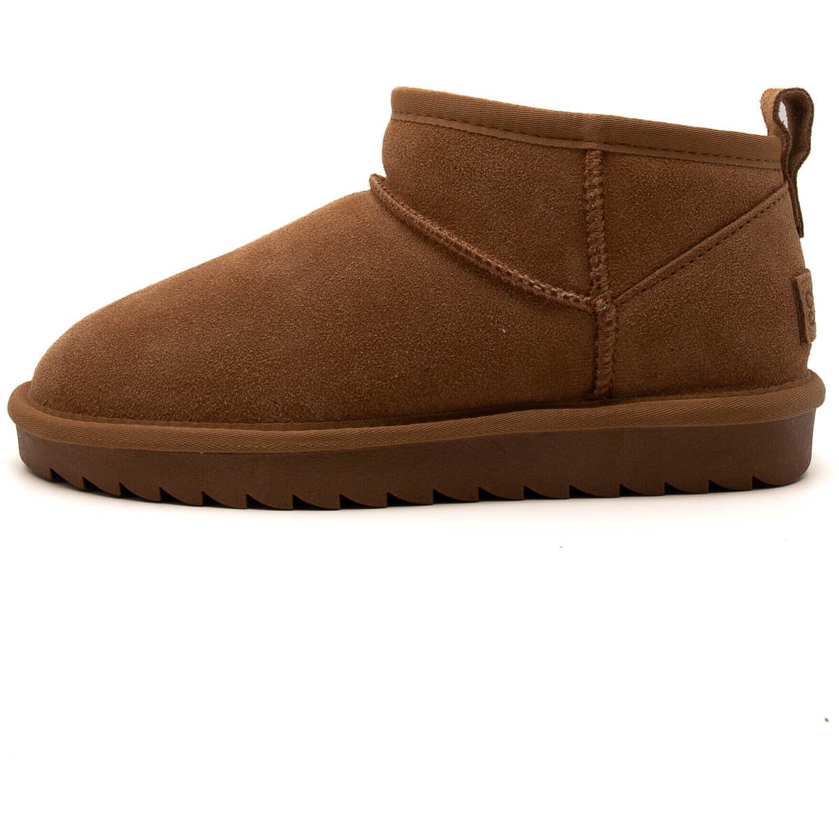Μποτίνια Colors of California Short Winter Boot In Suede