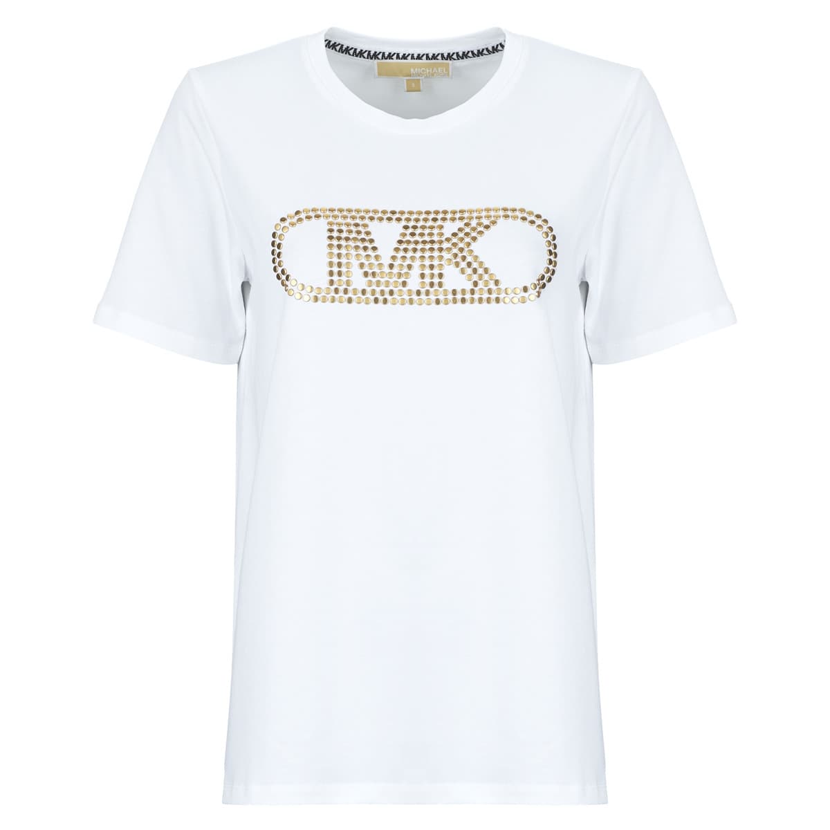 T-shirt με κοντά μανίκια MICHAEL Michael Kors EMPIRE STUD CLASSIC TEE