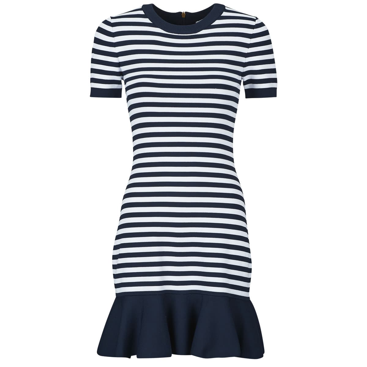 Κοντά Φορέματα MICHAEL Michael Kors STRIPE FLARE MINI DRS