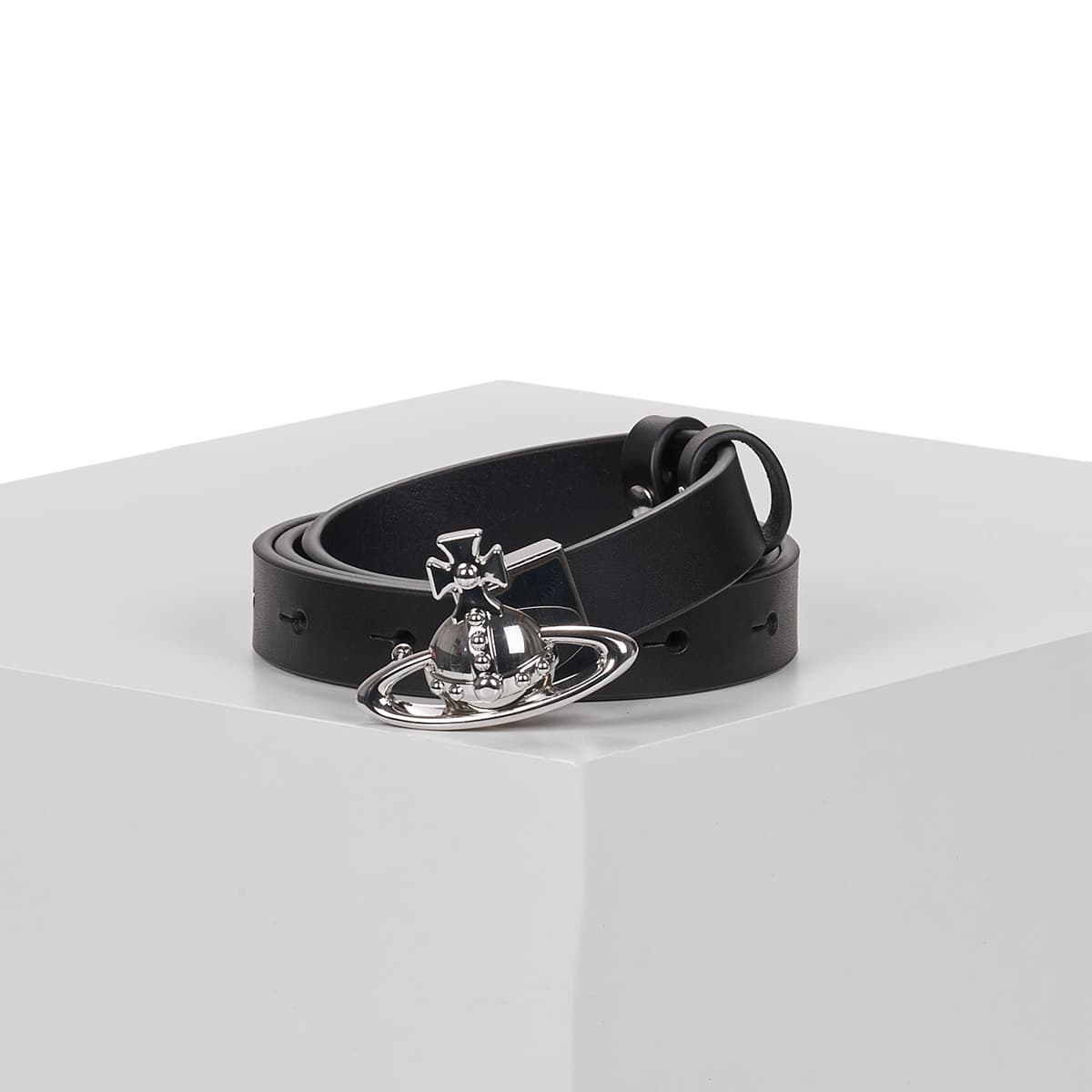 Ζώνη Vivienne Westwood SMALL ORB BUCKLE BELT