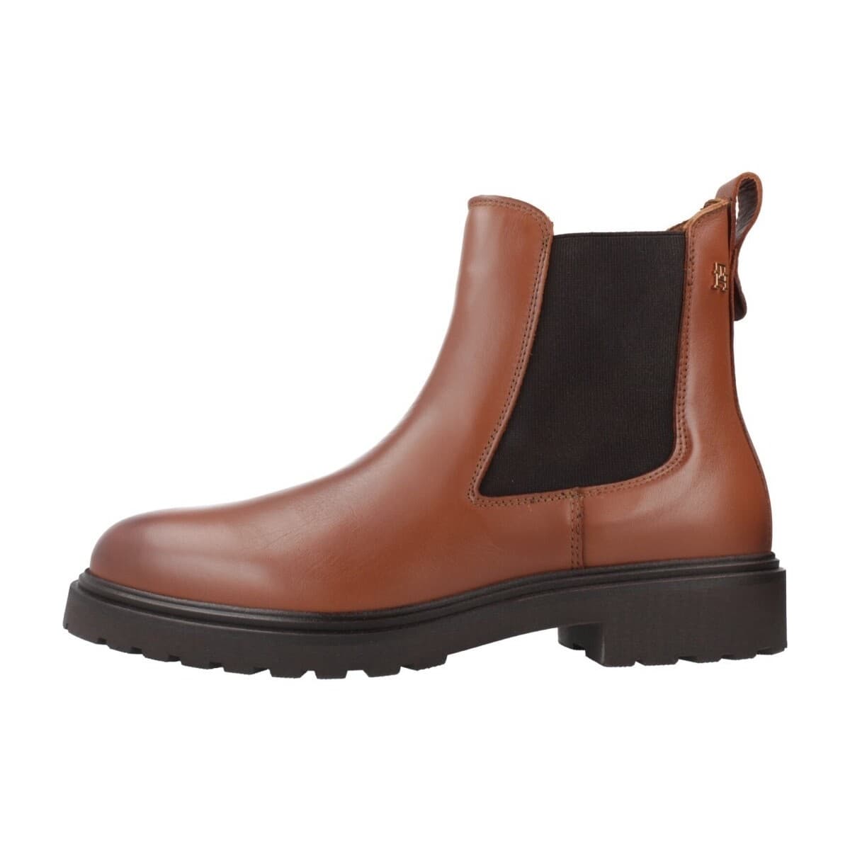 Μπότες Tommy Hilfiger TH LEATHER CLEATED CHELS