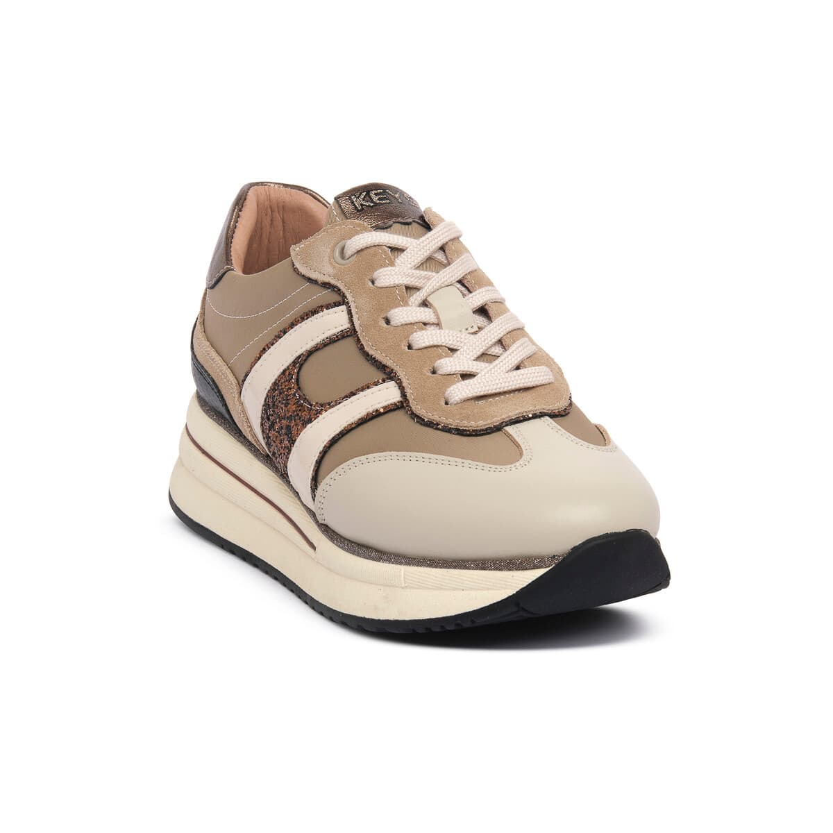 Xαμηλά Sneakers Keys BEIGE SILVIA