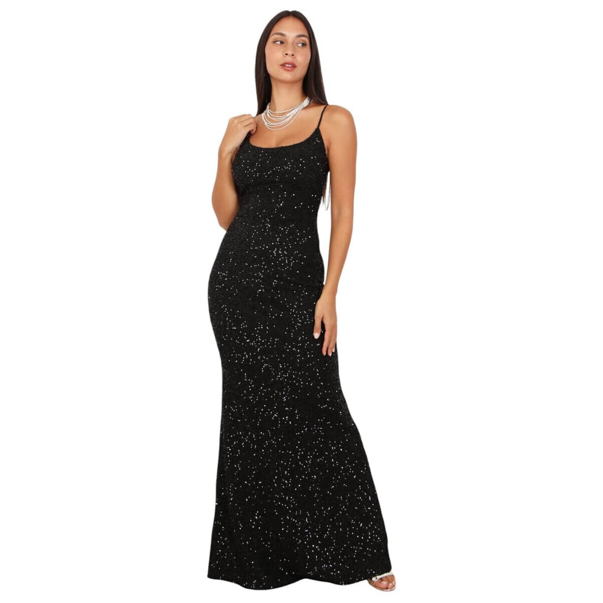 Μακριά Φορέματα La Modeuse 76309_P180717