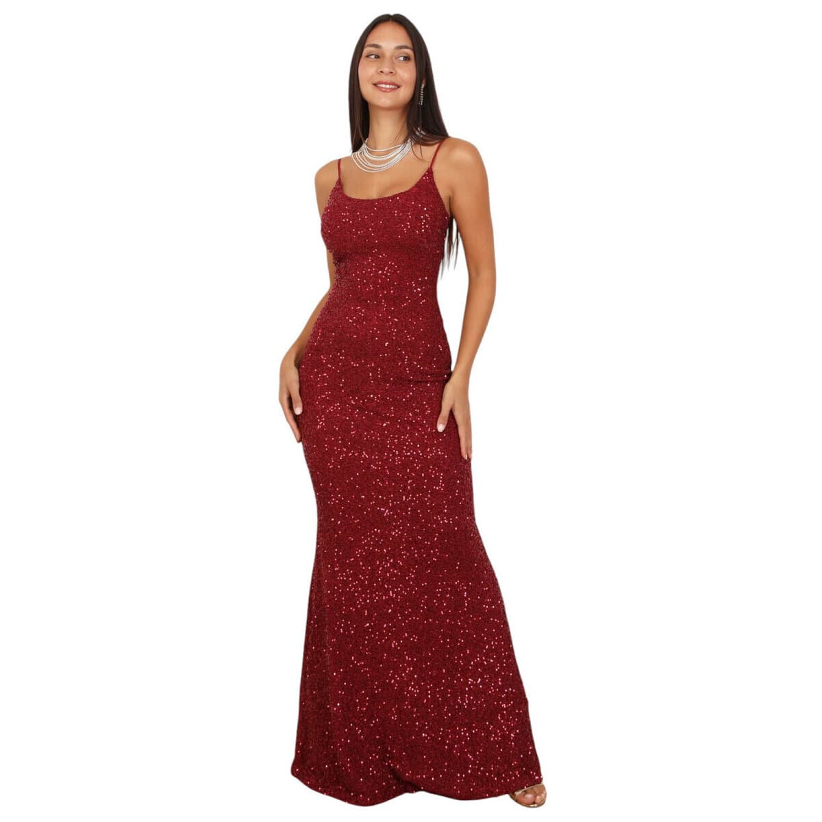 Μακριά Φορέματα La Modeuse 76312_P180726