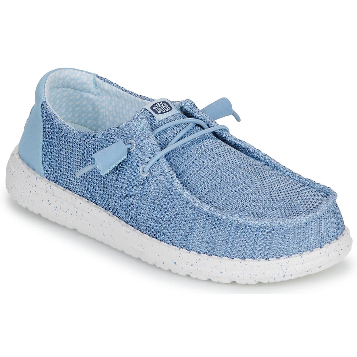 Slip on HEYDUDE Wendy Stretch Sox Blue Breeze