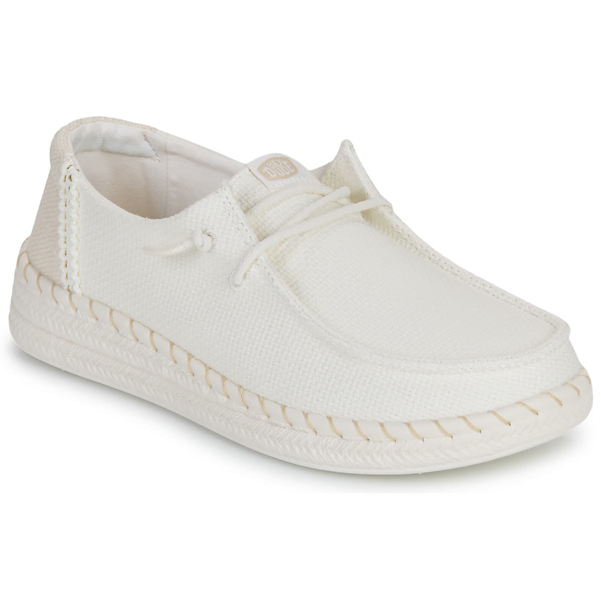 Slip on HEYDUDE Wendy Espadrille Woven White