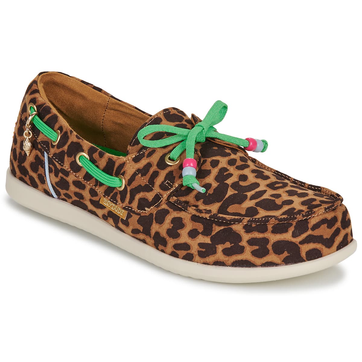 Slip on HEYDUDE Harbor Breeze Lo Premium Leopard