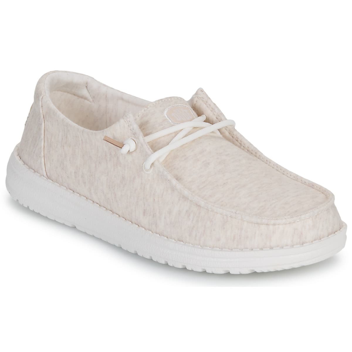 Slip on HEYDUDE Wendy Stretch Jersey Oatmeal