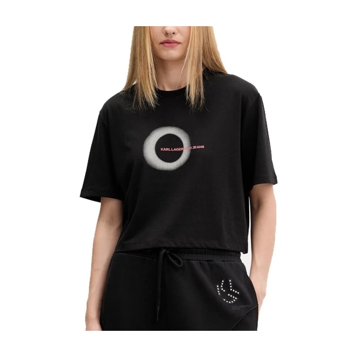 T-shirts & Polos Karl Lagerfeld KLJ BOXY ECLIPSE GRAPHIC T