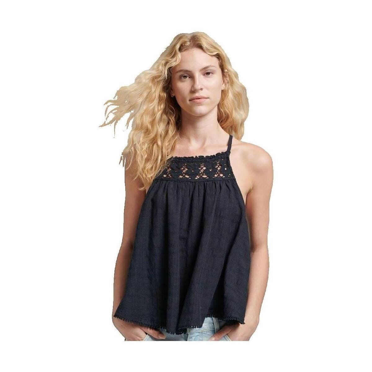 Μπλούζα Superdry Débardeur Vintage Halter Cami