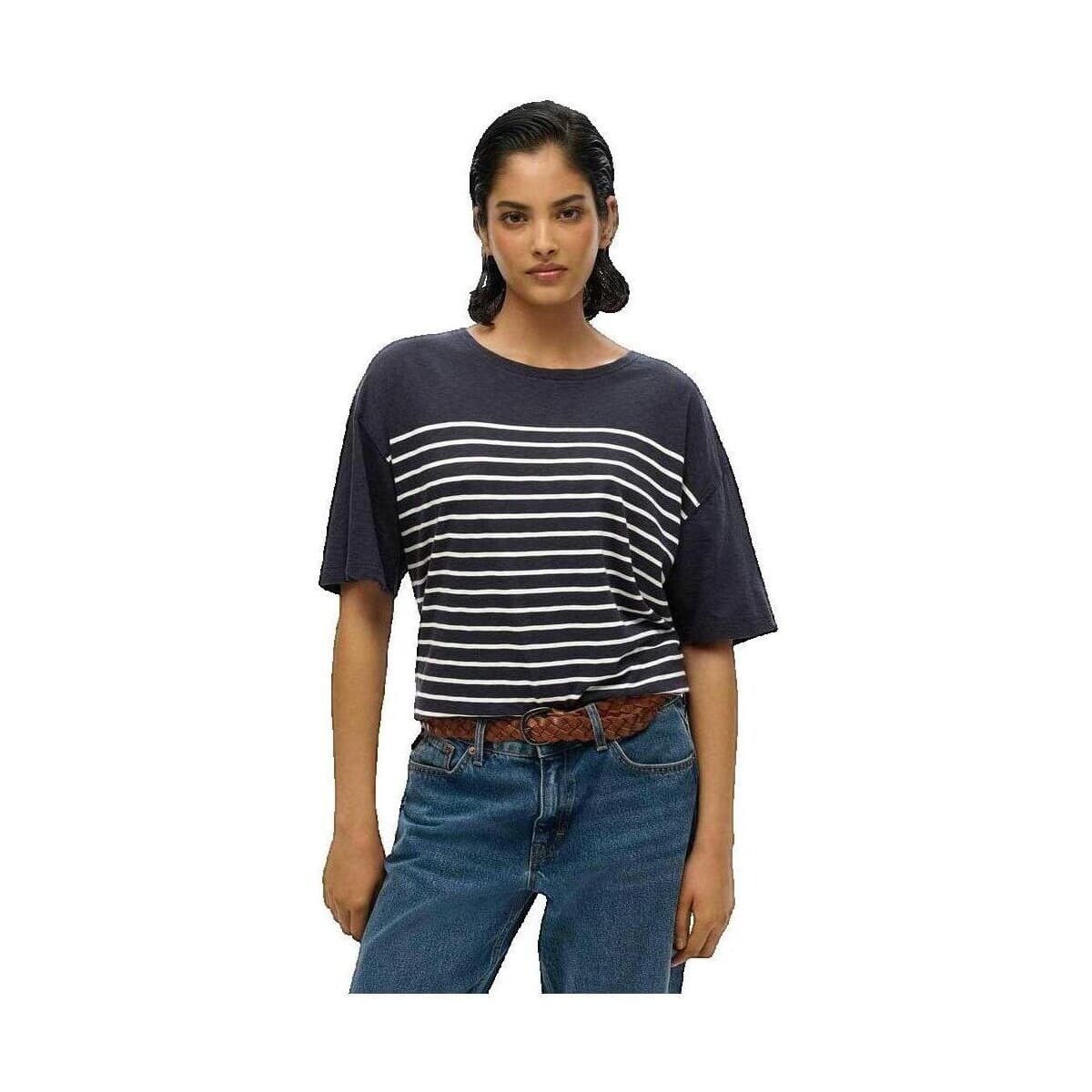 T-shirt με κοντά μανίκια Superdry T-shirt Studios Dropped Shoulder