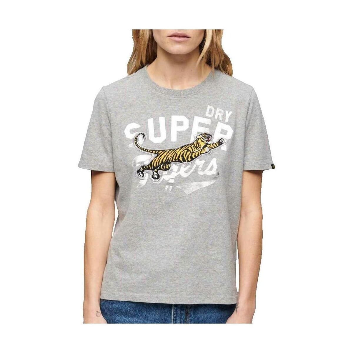 T-shirt με κοντά μανίκια Superdry T-shirt Reworked Classics Relaxed