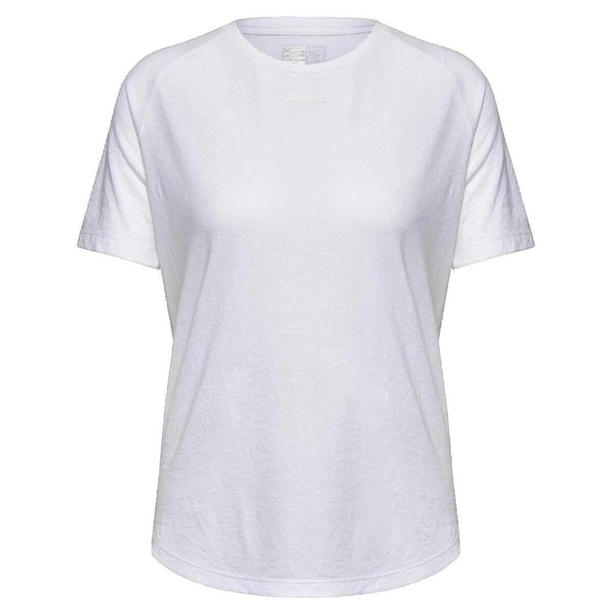 T-shirt με κοντά μανίκια hummel T-shirt Vanja blanc