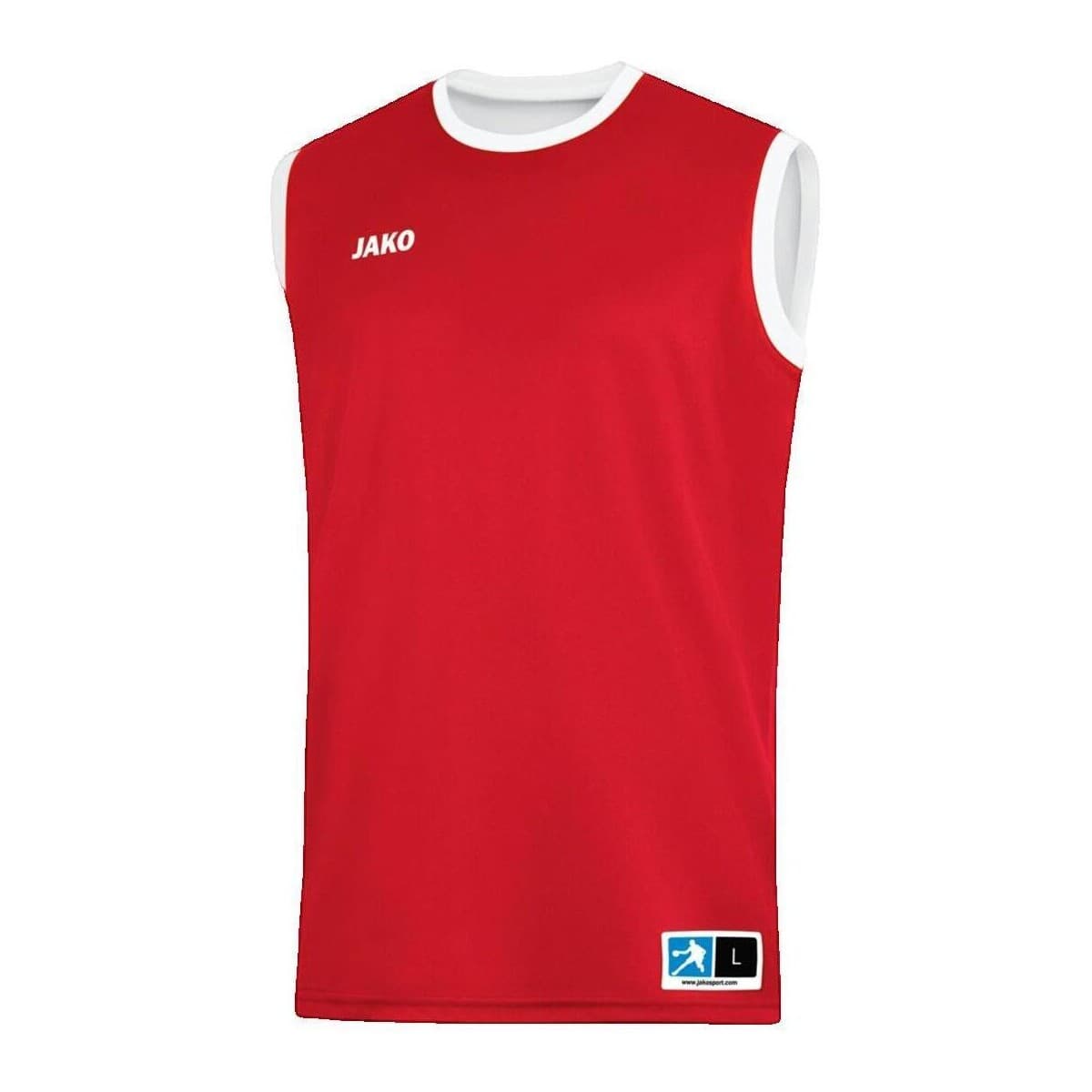Αμάνικα/T-shirts χωρίς μανίκια Jako T-shirt Change 2.0 Réversible Rouge
