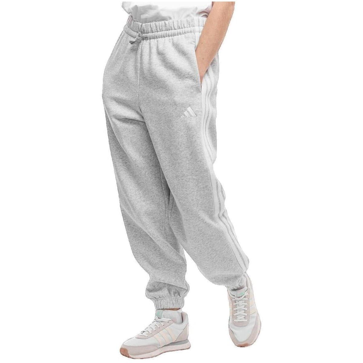 Παντελόνια adidas Pantalon Essentials 3-Stripes Fleece Loose-Fit
