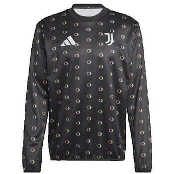 Μπλουζάκια με μακριά μανίκια adidas T-shirt manches longues Juventus 24/25 Warm Pre Match