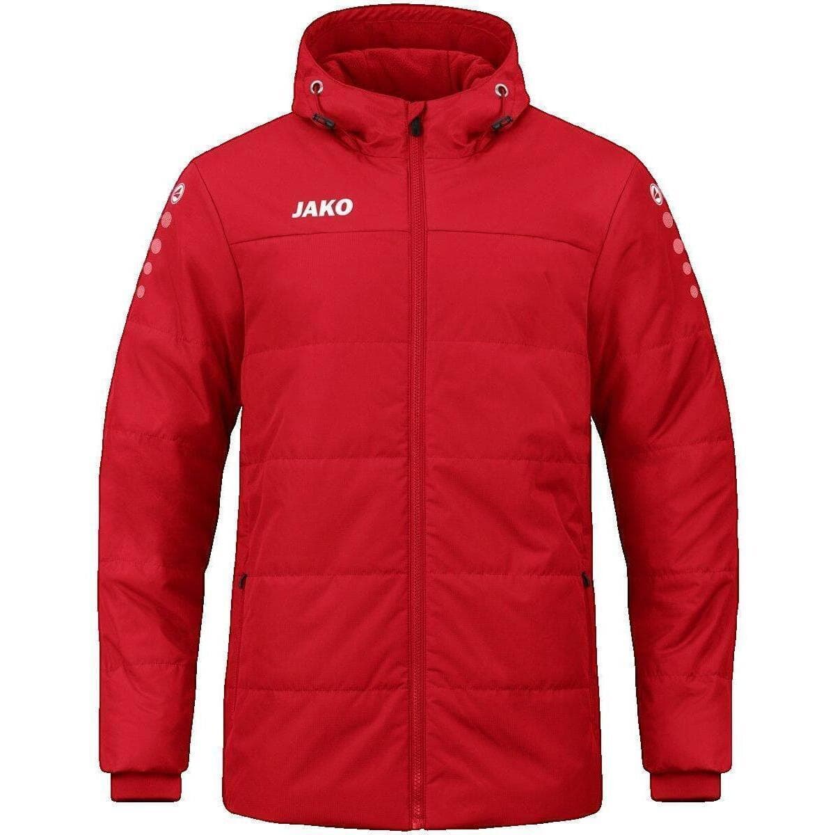 Σακάκια Jako Veste Coachjacke Team avec capuche rouge