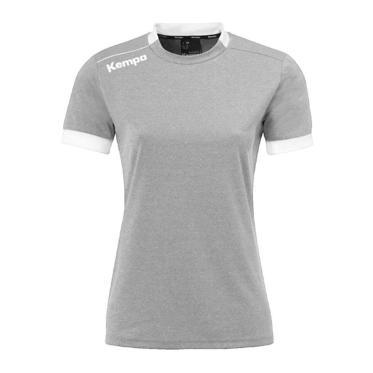 T-shirt με κοντά μανίκια Kempa T-shirt Player gris pour femme