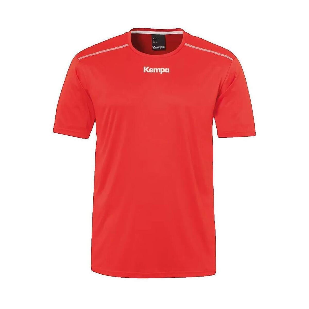 T-shirt με κοντά μανίκια Kempa T-shirt Poly rouge
