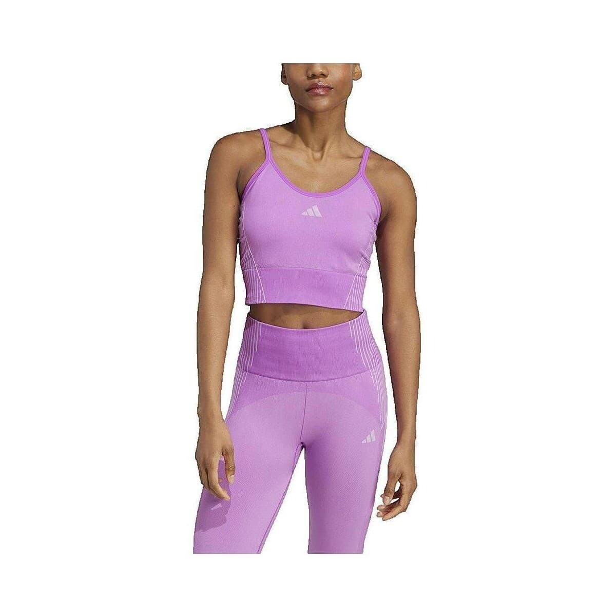 Αθλητικά μπουστάκια adidas T-shirt Aeroknit Sports Top L Femme