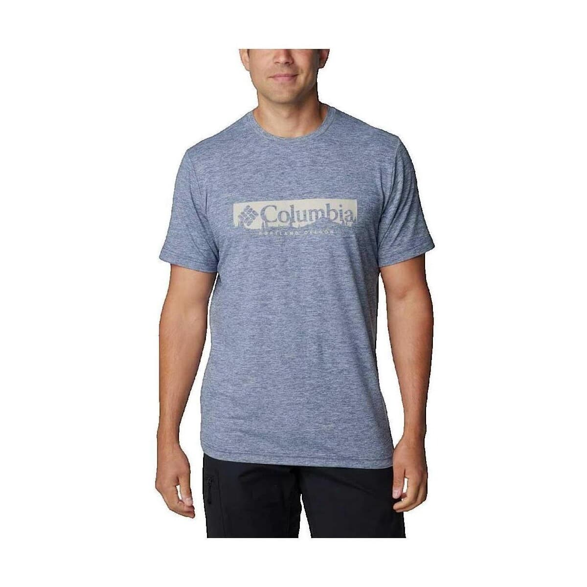 T-shirt με κοντά μανίκια Columbia T-shirt Kwick Hike Bleu Marine