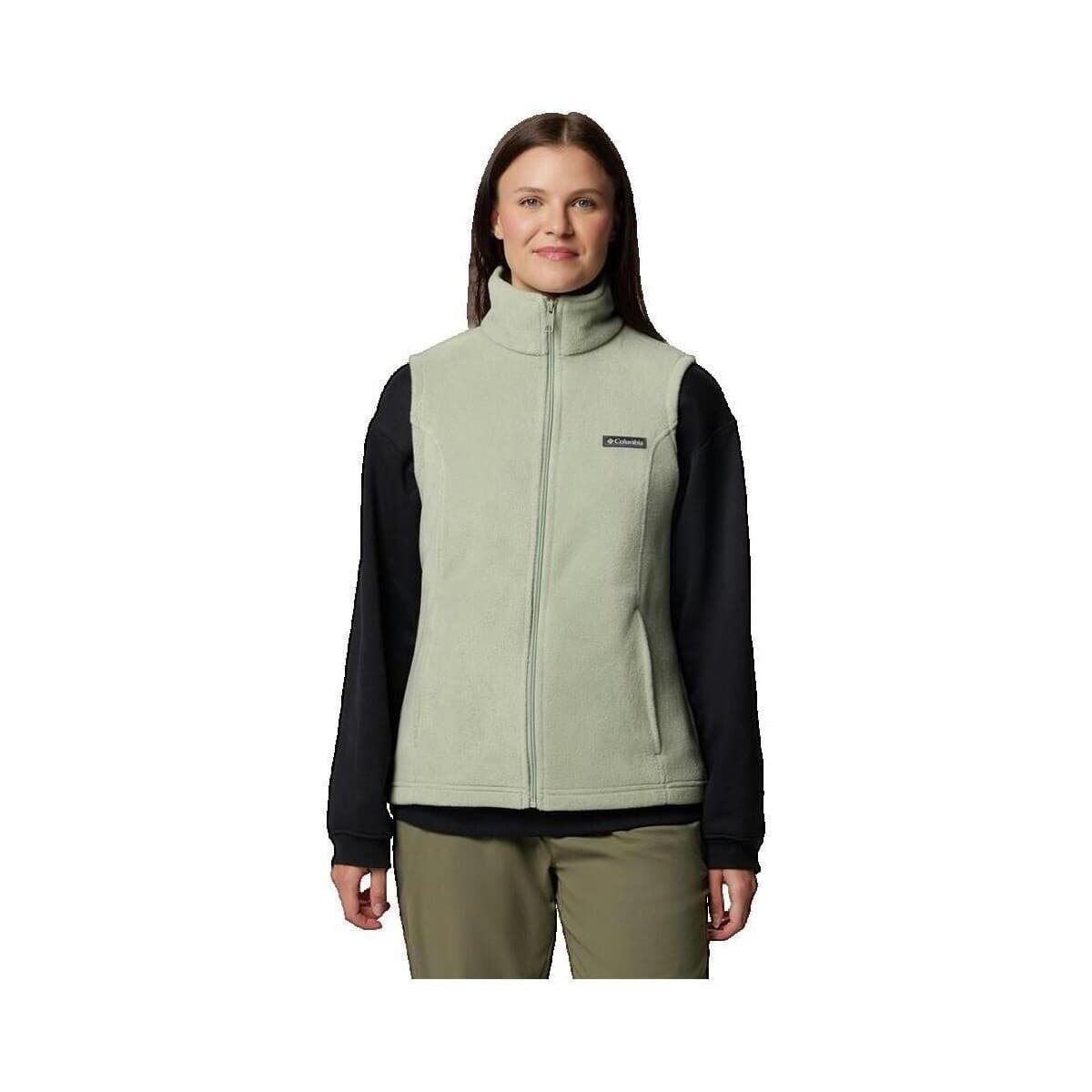Fleece Columbia Veste Benton Springs en polaire verte