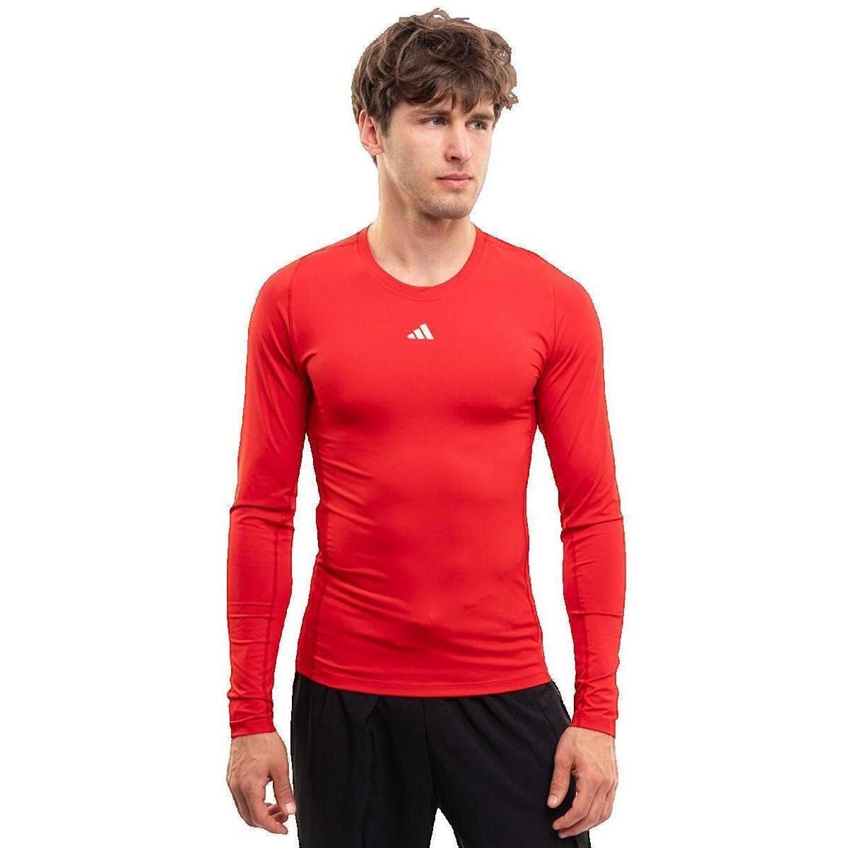 Μπλουζάκια με μακριά μανίκια adidas T-shirt manches longues Techfit Aeroready