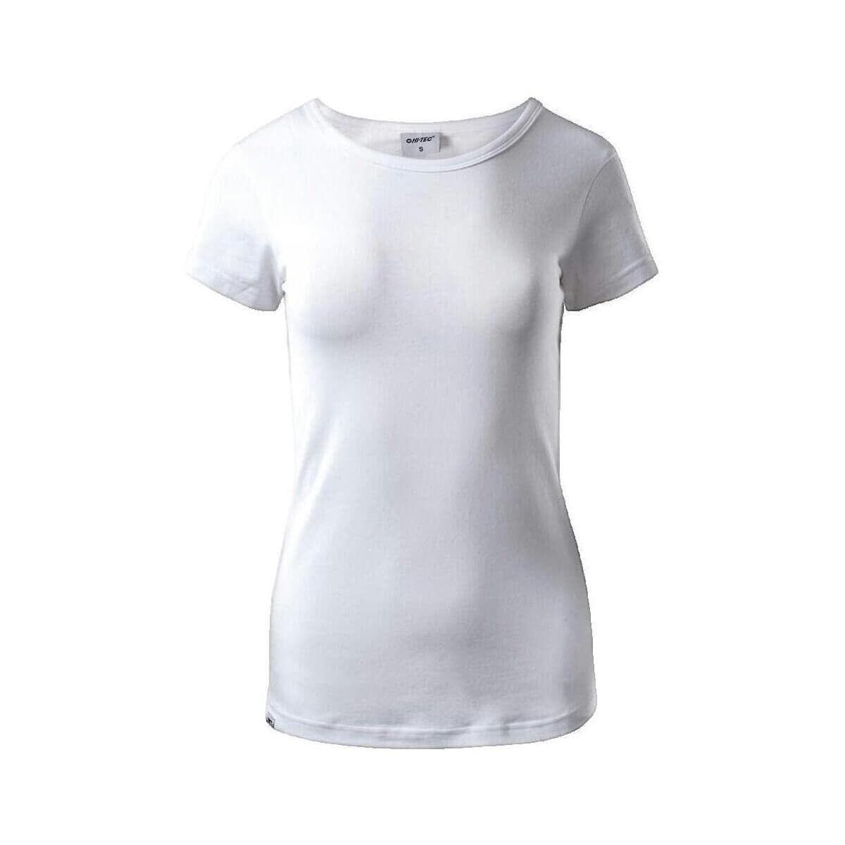T-shirt με κοντά μανίκια Hi-Tec T-shirt Lady Puro blanc