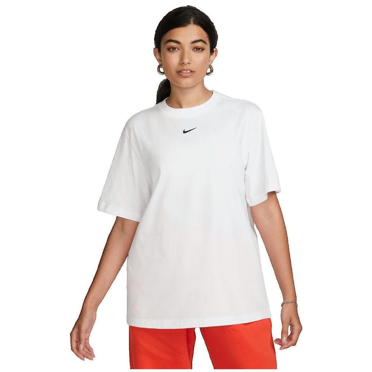 T-shirt με κοντά μανίκια Nike T-shirt Sportswear Essential blanc