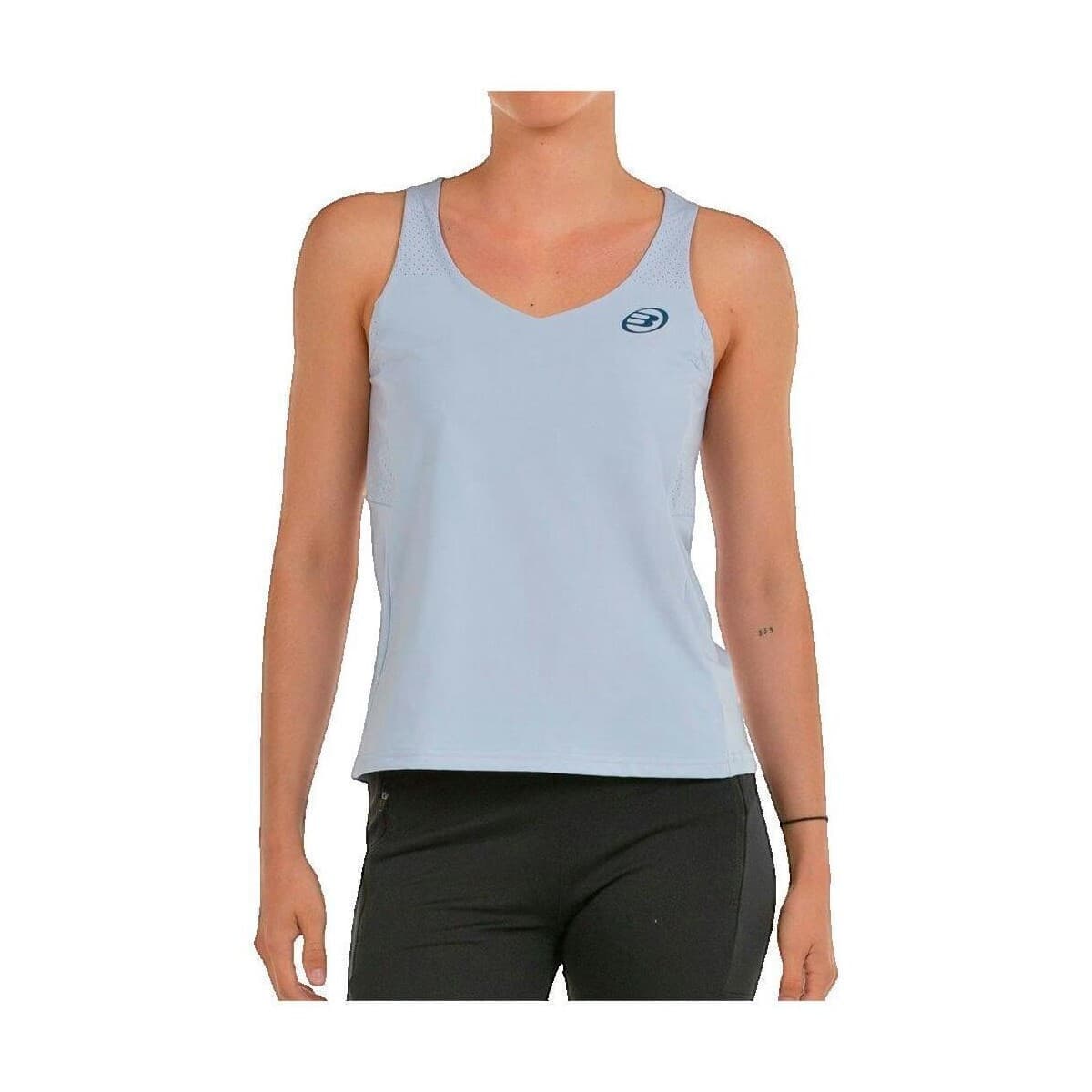 Αμάνικα/T-shirts χωρίς μανίκια Bullpadel T-shirt Gris Azulado