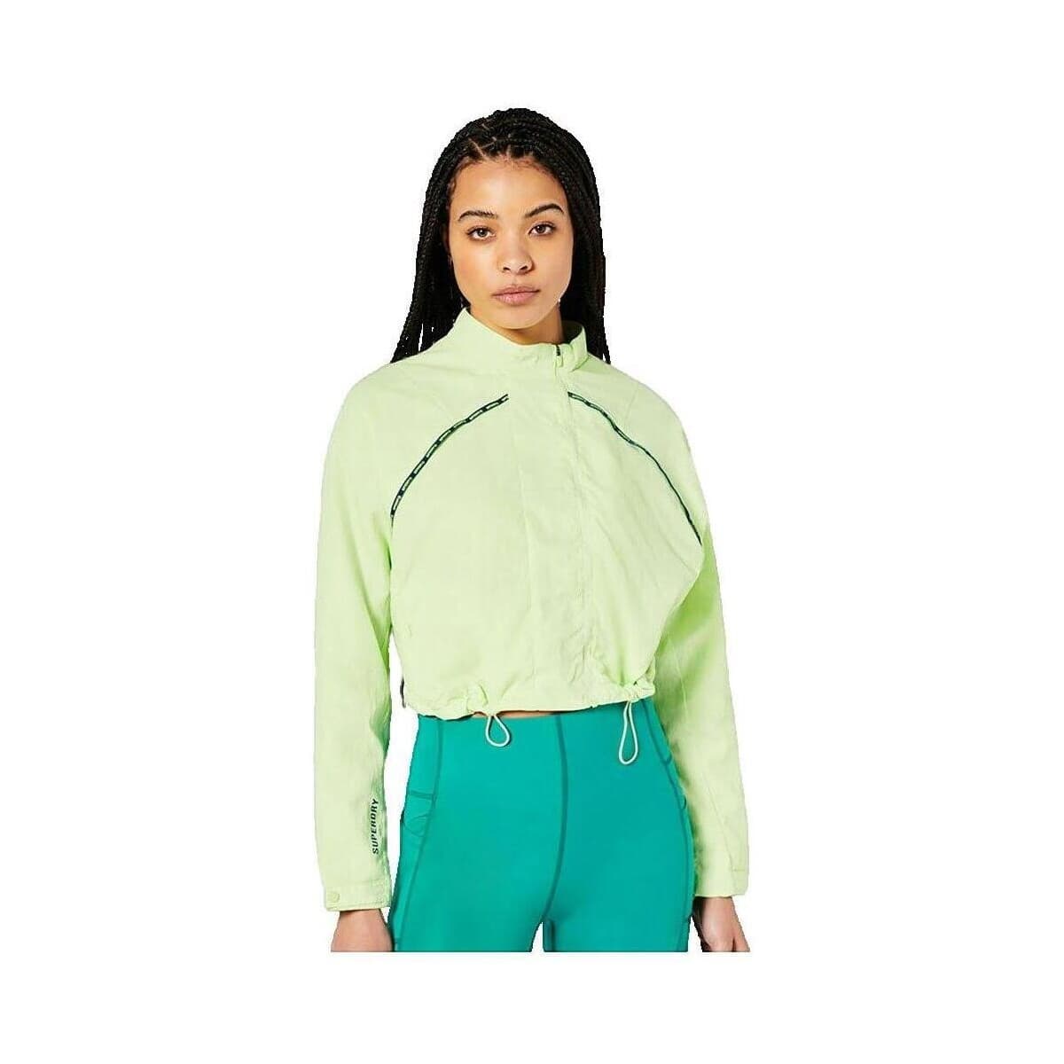 Μπουφάν Superdry Veste Jaune résistante aux intempéries