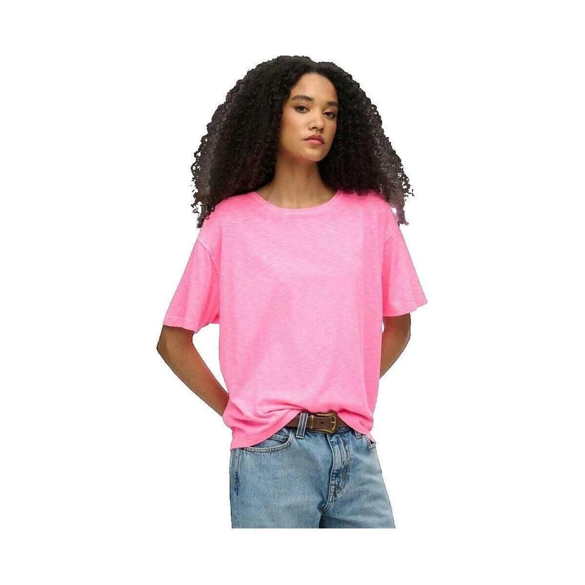 T-shirt με κοντά μανίκια Superdry T-shirt Studios Dropped Shoulder oversize