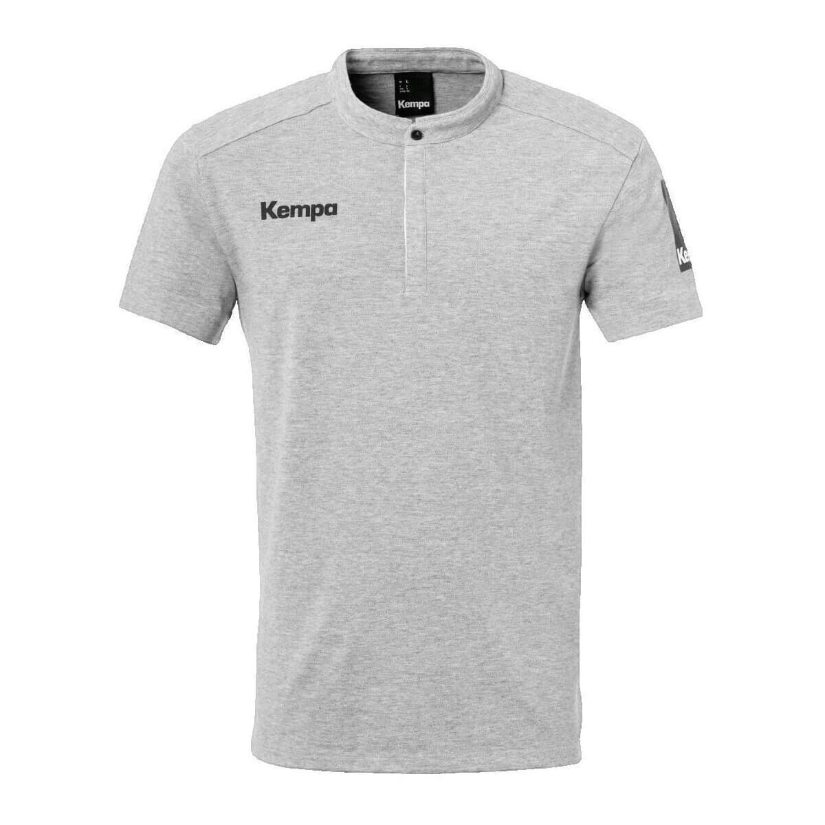T-shirts & Polos Kempa Polo manches courtes Status gris